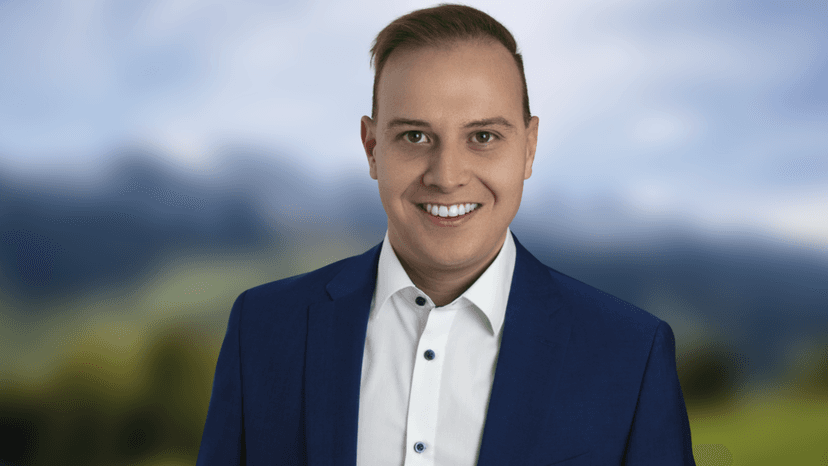 Lukas Huber, Präsident SVP Kreispartei Toggenburg